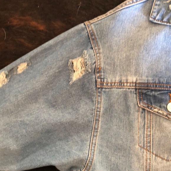 Oversized Active USA Denim Jacket - Picture 6 of 8